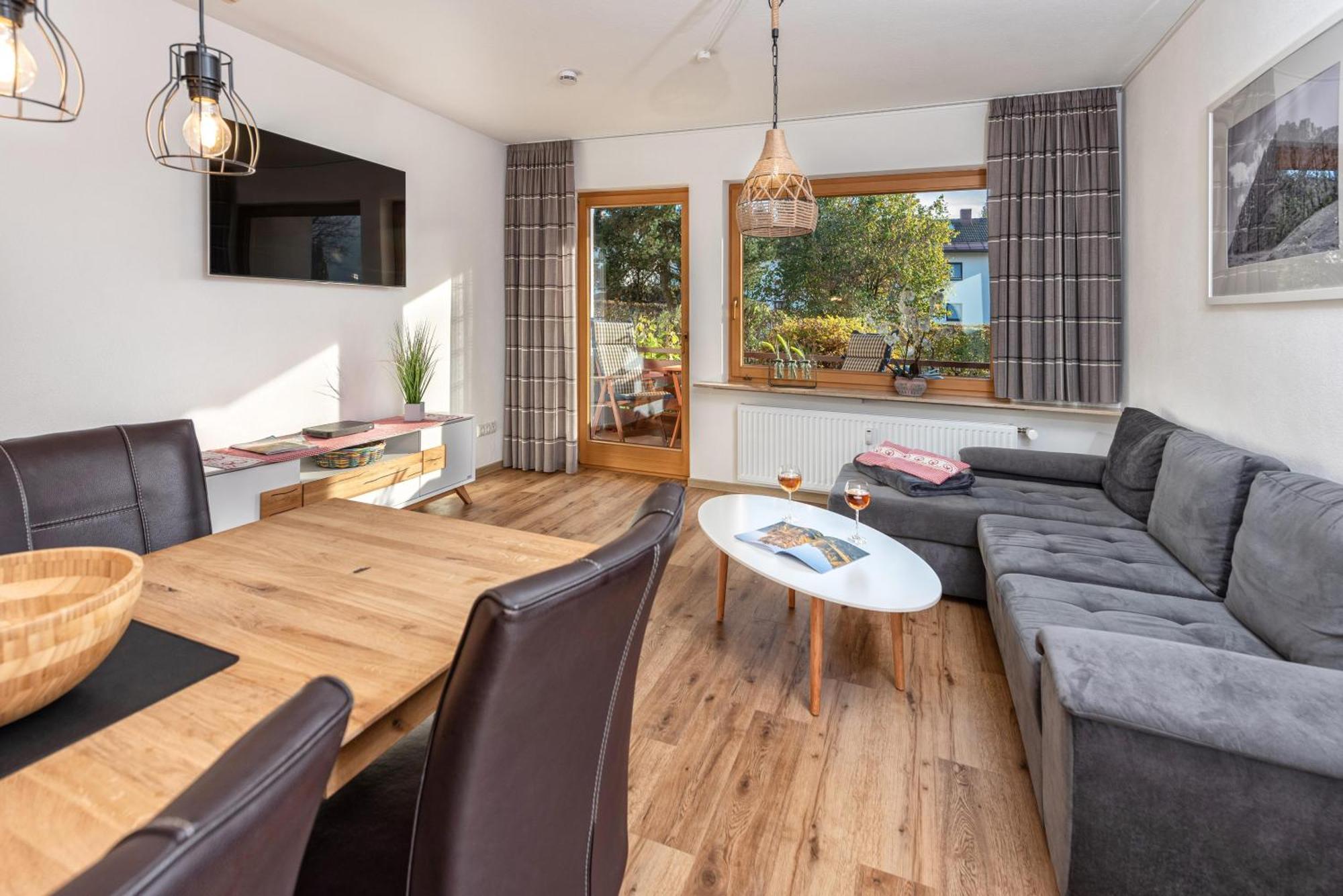 Staufenhirsch Apartment Oberstaufen Dış mekan fotoğraf